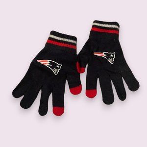 5 for $15 Kids New England Patriots Gloves Winter Mittens Football NFL Fan